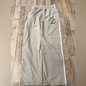 Jordan Brand Los Angeles Lakers Track Pants Women’s XXL Gray NBA Jumpman Pants‎
